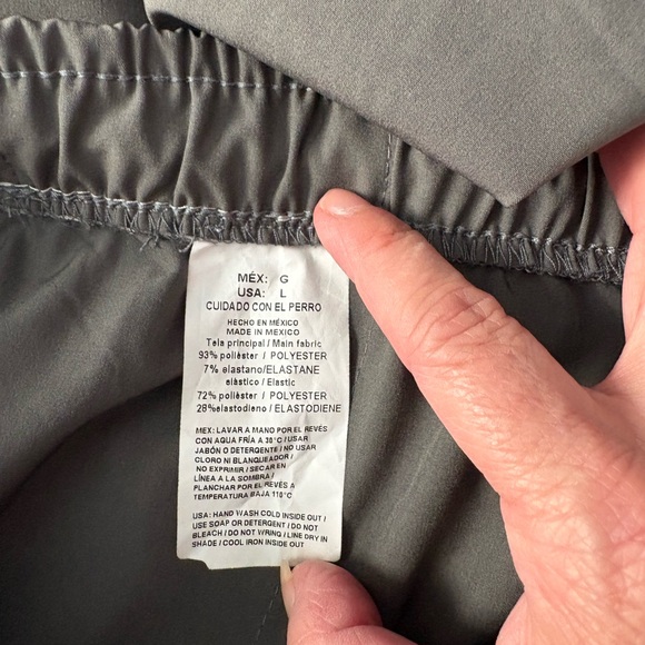 Women's Light Gray Jogger Pants L - Picture 4 of 12